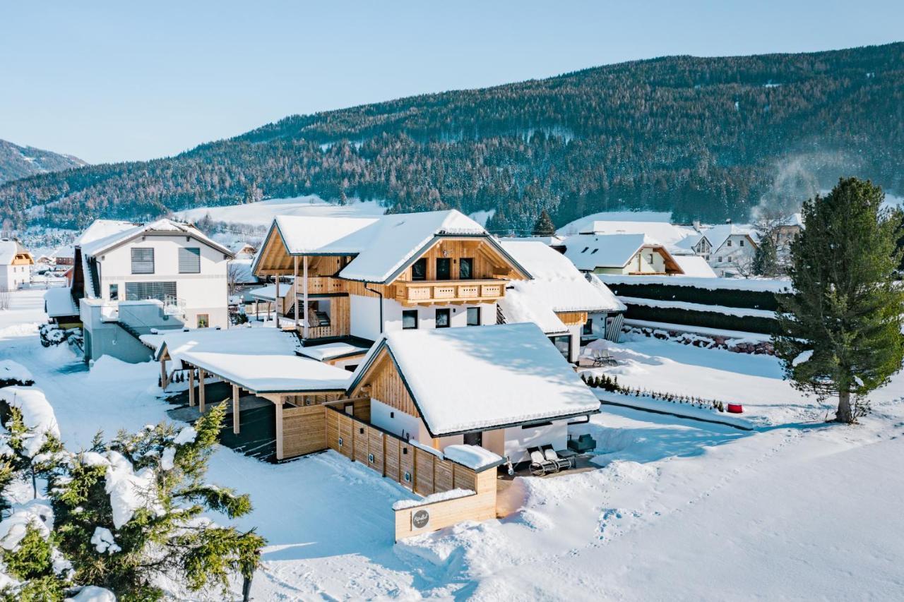Pistenblick Alpin Sankt Margarethen im Lungau Bagian luar foto